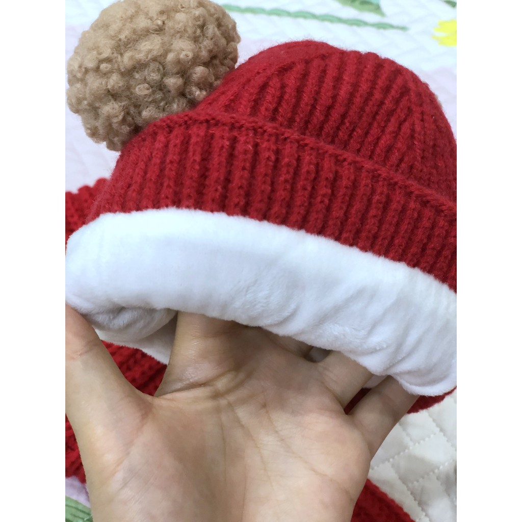 Bộ mũ, khăn và găng tay cho bé từ 2 - 8 tuổi - Lado Shop