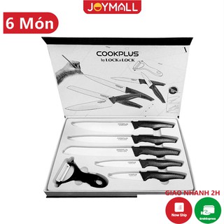 [LIFEHL206 giảm 100% đơn 0đ] Bộ Dao Nhà Bếp 6 Món Lock&Lock CKK101S01