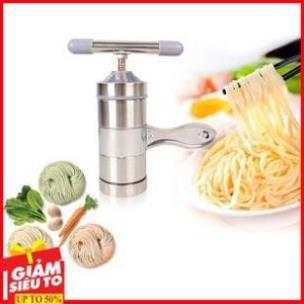 Máy Làm Bún, Mỳ Tươi Tại Nhà Bằng Inox, Tặng Kèm Bộ 5 Size Bún