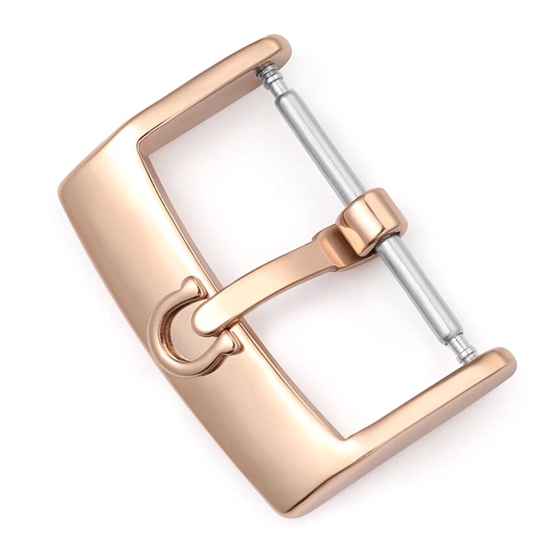 Khóa đồng hồ Omega 12 14 16 18 20 mm bằng thép không gỉ 316L