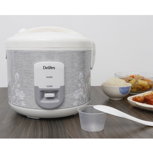 Nồi cơm điện Delites 1.8 lít NCG1805 trưng bày 99%-Dung tích nồi:1.8 lít Số người ăn:4 - 6 người