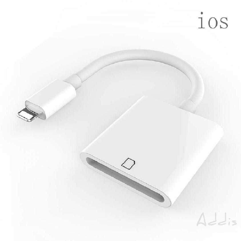 Dành cho điện thoại di động iPhone Đầu đọc thẻ SD ipad Đầu đọc thẻ OTG Bộ chuyển đổi nhớ thẻ máy ảnh 882