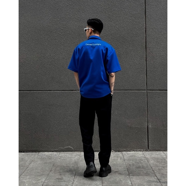 Áo sơ mi thêu OWN