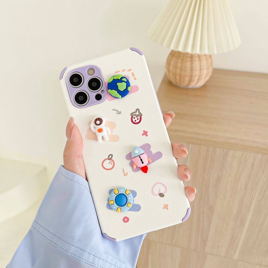 Ốp Lưng Phi Hành Gia Nhiều Mẫu Mã Cho Điện Thoại Iphone 13 12 11 Pro Max X XS XR 7Plus 8Plus 7 8 6Plus 6SPlus 6 6S