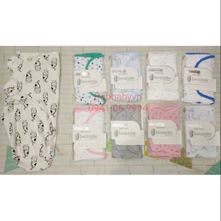  Ủ kén cotton Swaddle me cho bé sơ sinh 0-3 tháng tuổi (Loại 1)