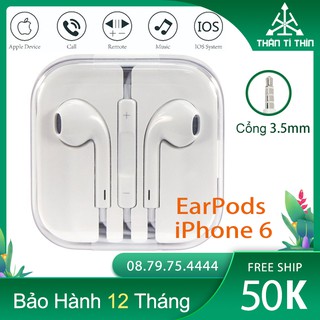 [Hàng Chất] Tai Nghe iPhone Chân cắm 3.5mm Chính Hãng - Tai nghe nhét tai