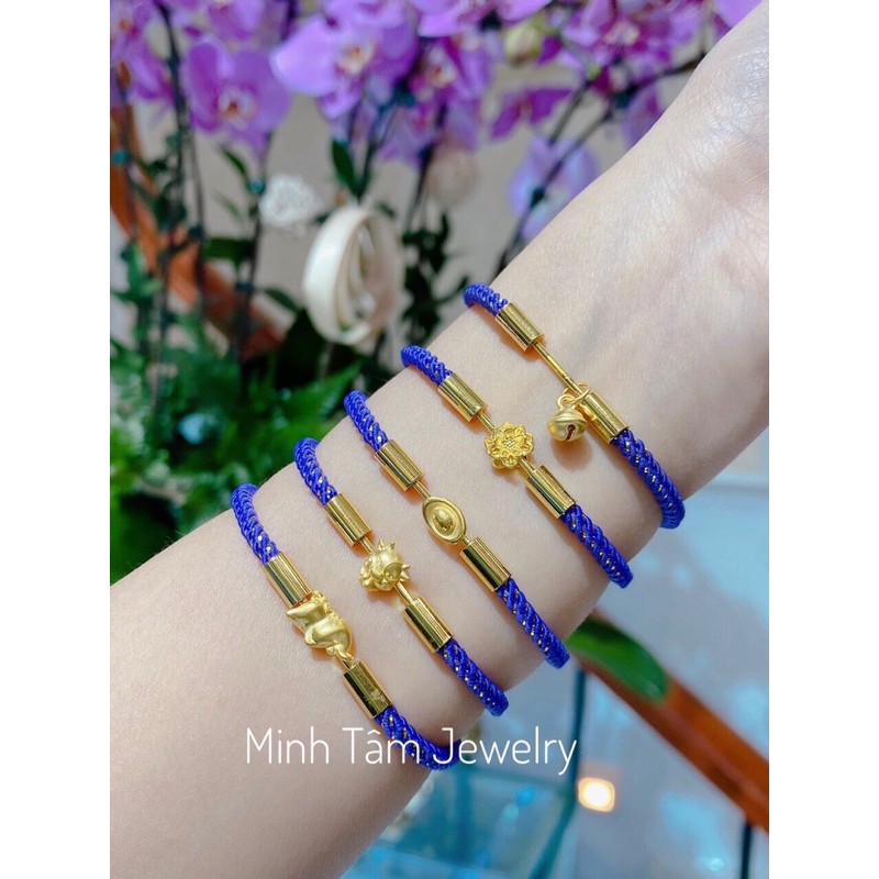 Charm chuông 24k,Chuông doremon 24k mini-Minh Tâm Jewelry