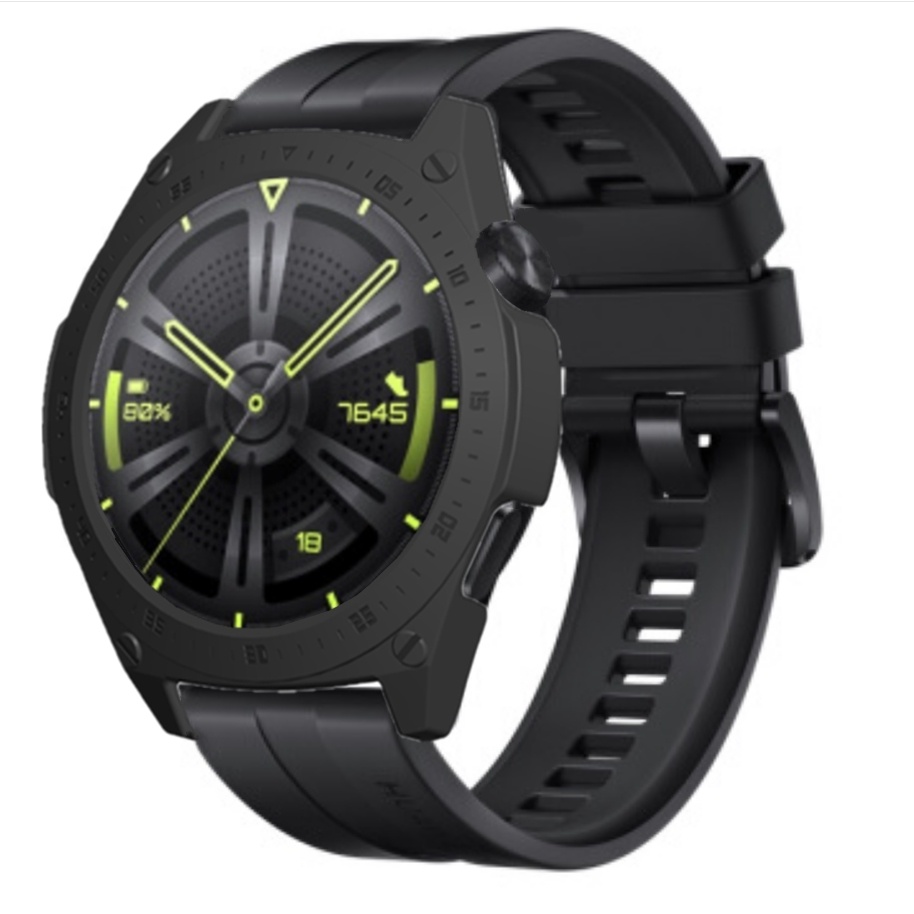 Ốp Bảo Vệ Bằng Nhựa PC Cứng 46mm Cho Đồng Hồ Huawei Watch GT 3