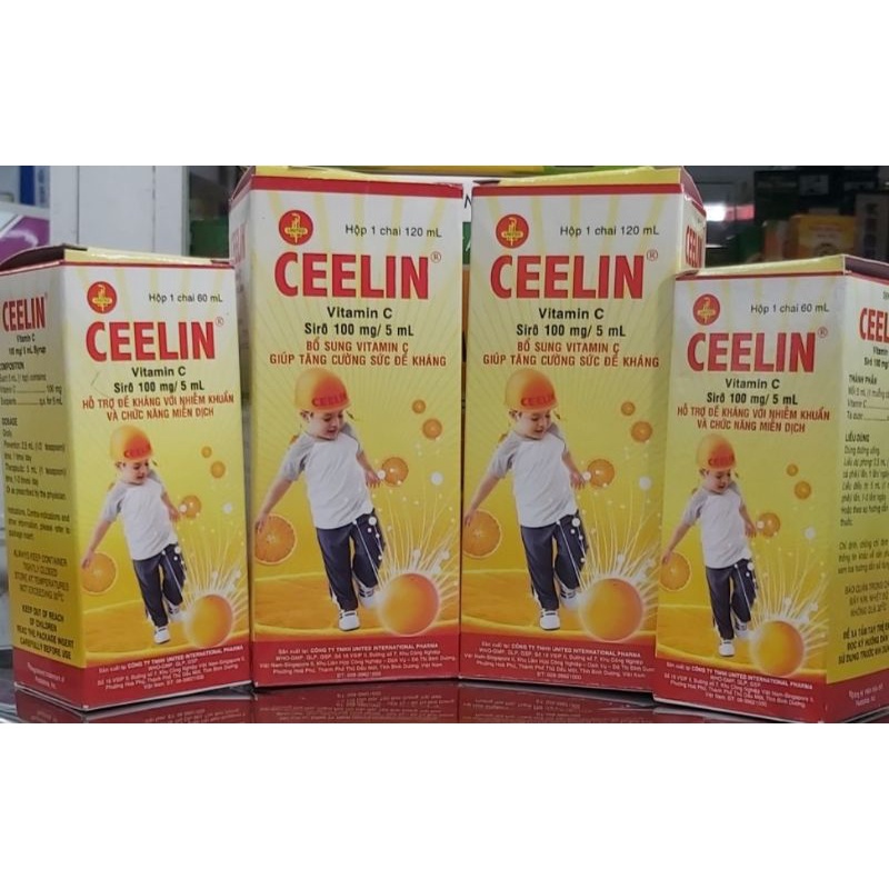 CEELIN SIRO - BỔ SUNG VITAMIN C CHO TRẺ