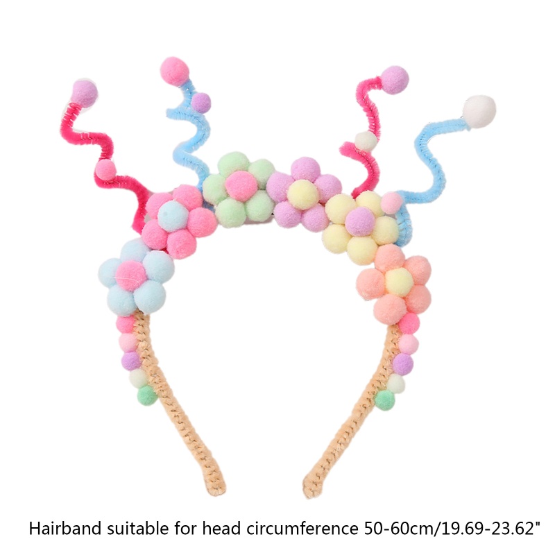 Băng Đô Xoắn ONERI Nhiều Màu Sắc Vui Nhộn Thời Trang Làm Phụ Kiện Chụp Ảnh