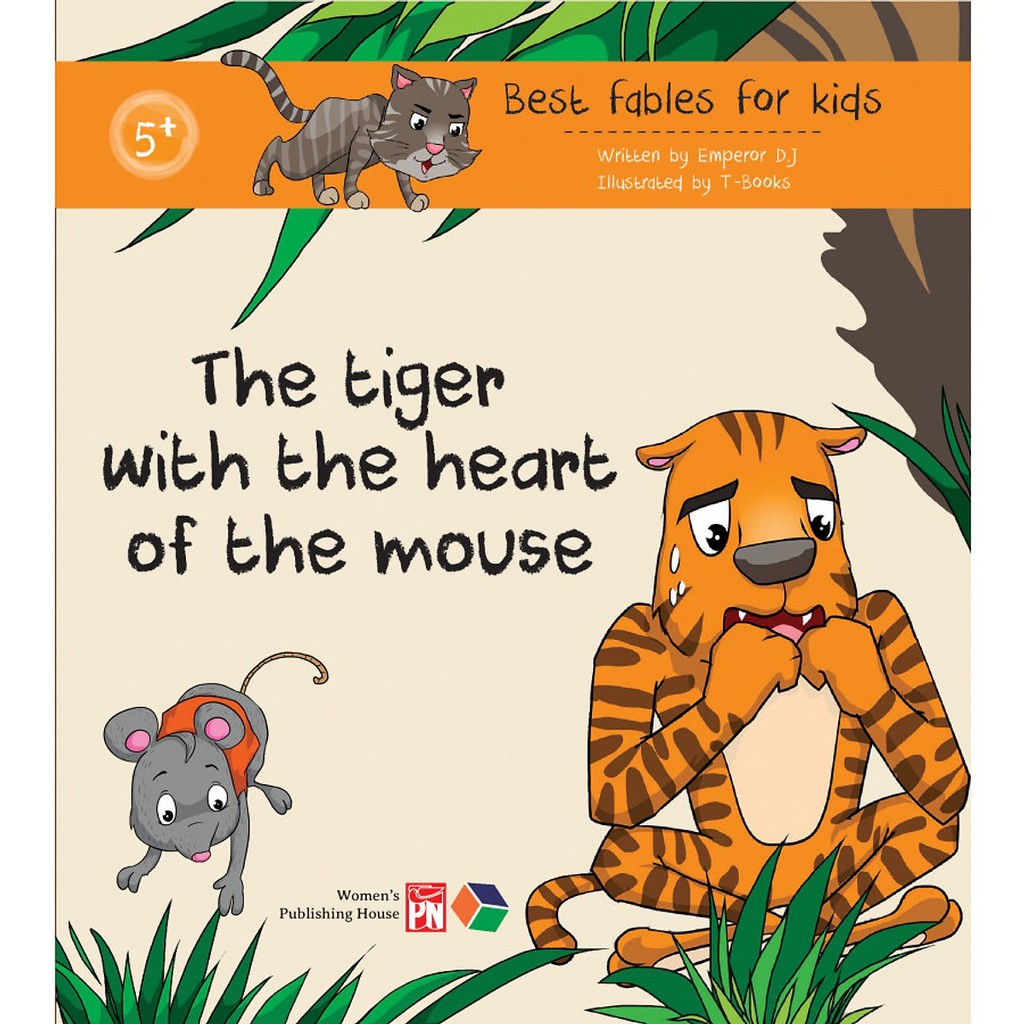 Sách - The tiger with the heart of the mouse