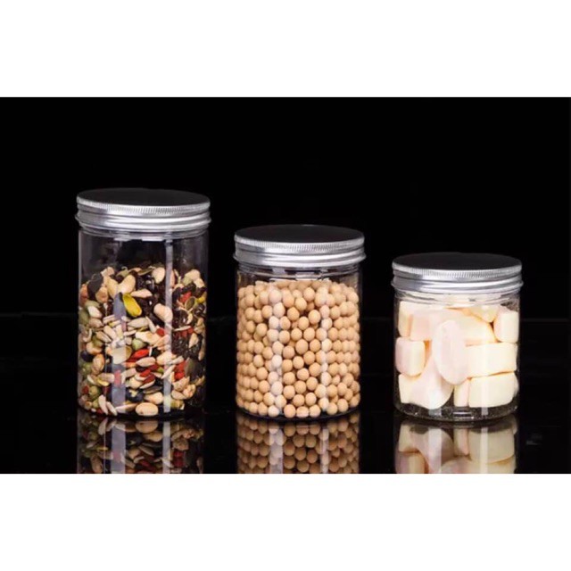 Hũ nhựa PET nắp nhôm