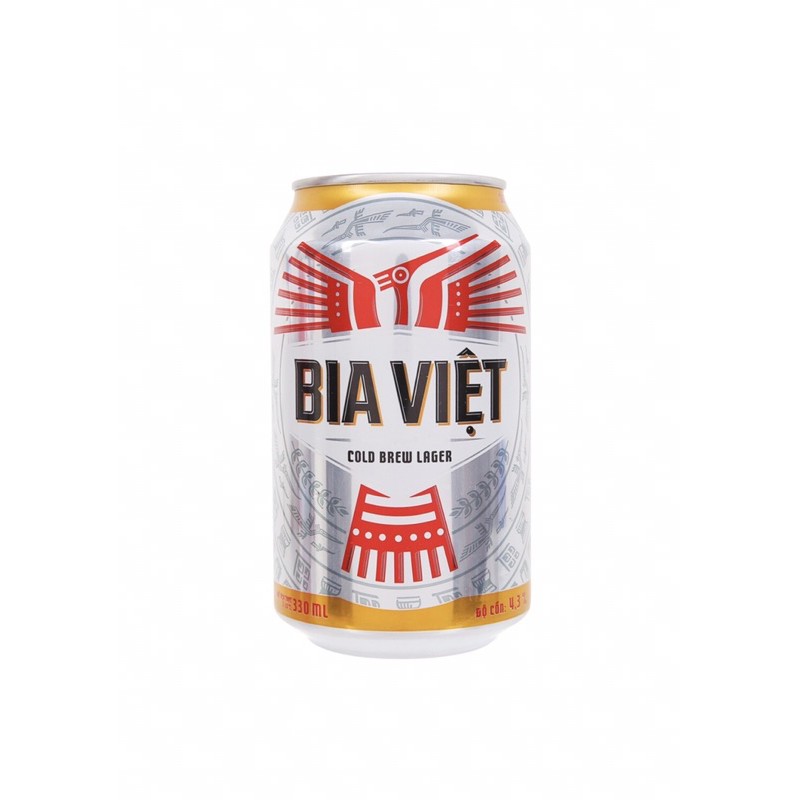 Bia Việt (thùng 12 lon x 330ml) date mới