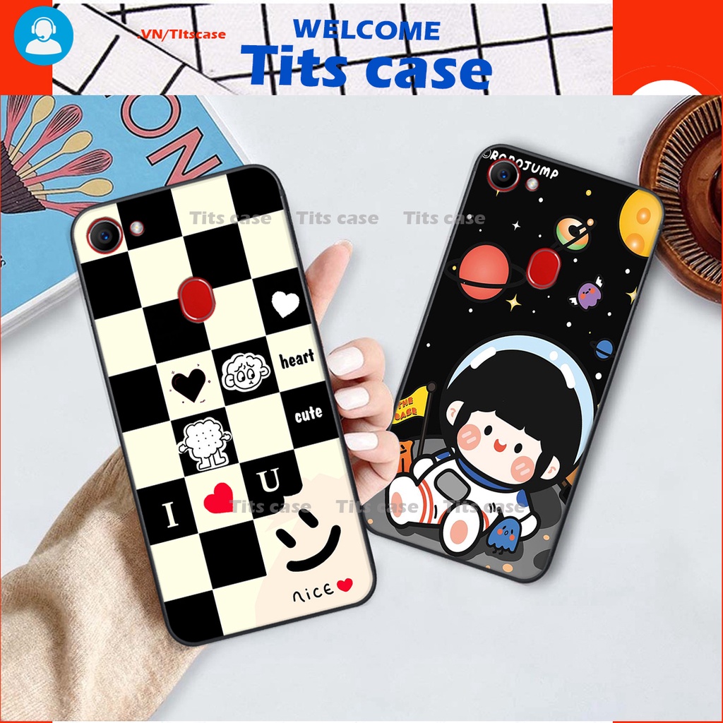 Ốp lưng Oppo F5 / F5 YOUTH / F7 in hình bò sữa, gấu be@r, cute cực  ĐỈNH -  cực CHẤT-  cực COOL