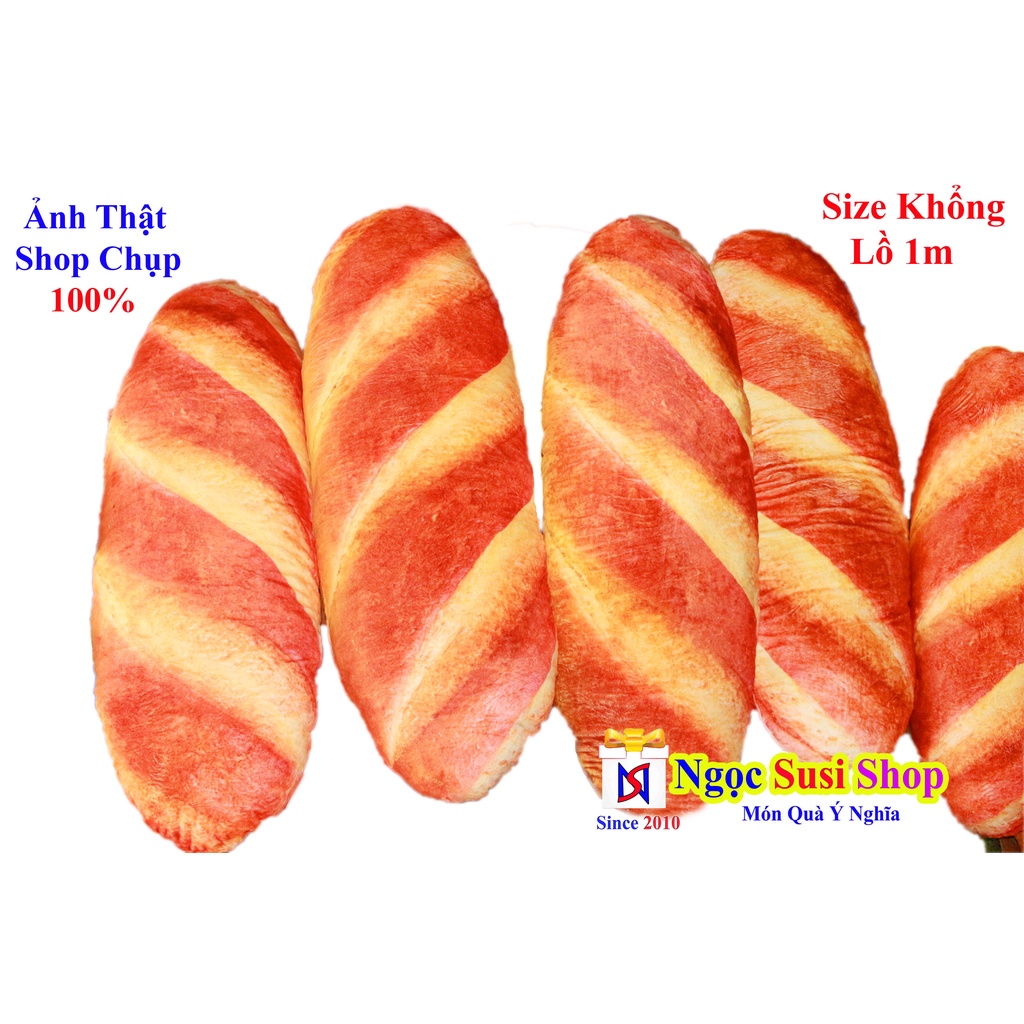 BÁNH MÌ NHỒI BÔNG 3D SIÊU TO ÔM NGỦ SIÊU MỀM MỊN - THÚ BÔNG BÁNH MÌ SIÊU ĐẸP