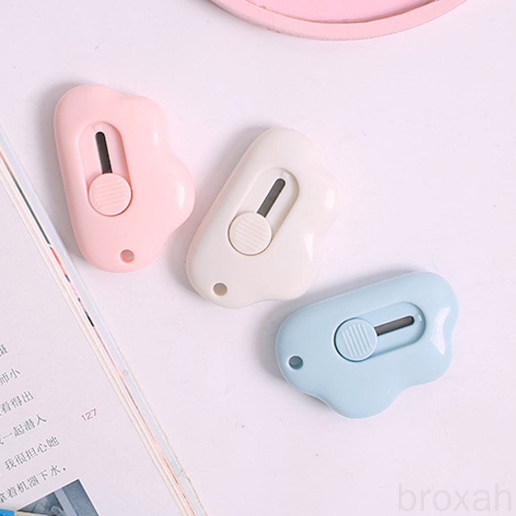 Cloud Mini Portable Paper Trimmer Office Student Small Art Slicer Express Unpacking Envelope Opener broxah