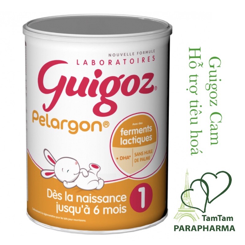 [sẵn số 3 4] 🇫🇷 Sữa Guigoz Optipro Pelargon lon gói Pháp TamTam