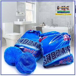 Bộ 10 Viên Tẩy Bồn Cầu, Thả Bôn Cầu, Diệt Vi Trùng, Khử Mùi Nhà Vệ Sinh Tiện Dụng (1 Gói 10 Viên)