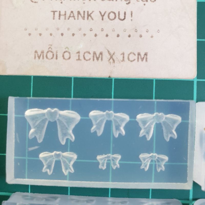 Khuôn nơ silicon - 3dnail dễ thương🎀🎀🎀