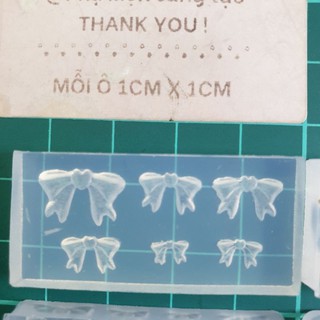 Khuôn nơ silicon - 3dnail dễ thương🎀🎀🎀