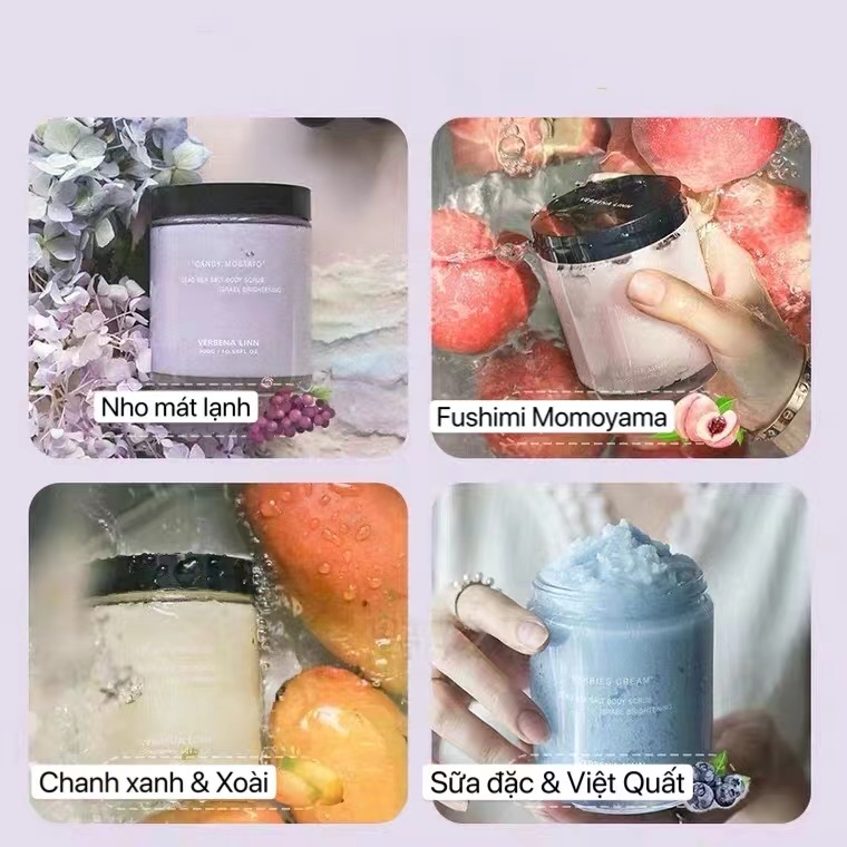 Mặt Nạ Lột Tế Bào Da Chết Làm Trắng Da 300g Verbena linn