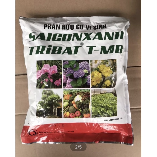 Phân hữu cơ vi sinh Tribat gói 1kg