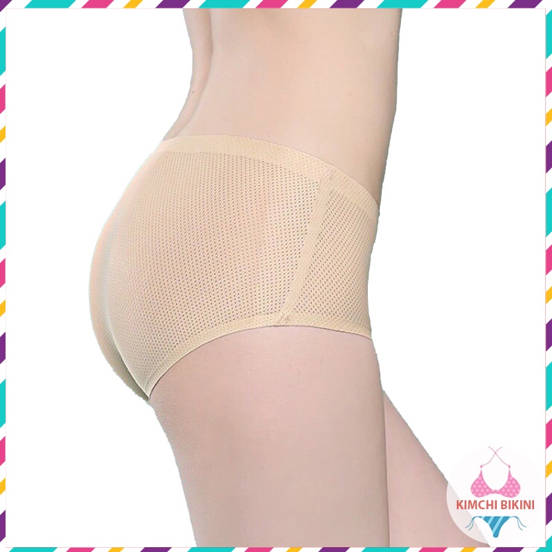 Quần Lót Đúc Su Không Viền Chống Tụt Thông Hơi Kháng Khuẩn KIMCHIBIKINI chip nữ Loại 1 Chất Lanh Siêu Thoáng Mát QL172