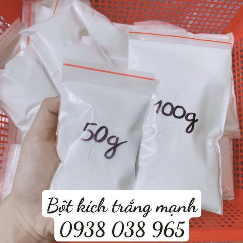 Lẻ túi bột kích trắng mạnh pha kem