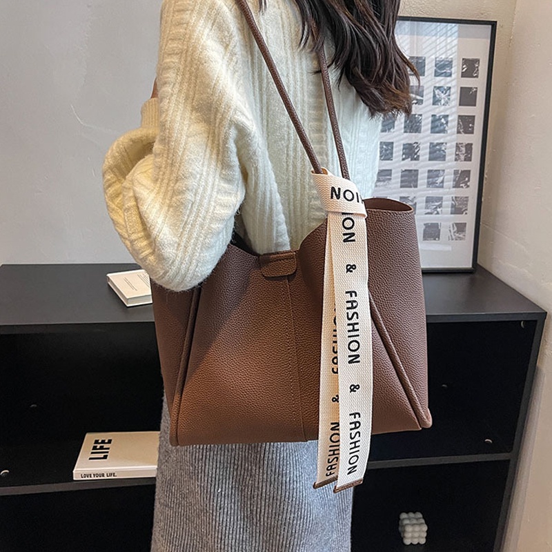 IELGY Túi Đeo Vai Sức Chứa Lớn Cao Cấp Thời Trang Theo Phong Cách retro Cho Nữ