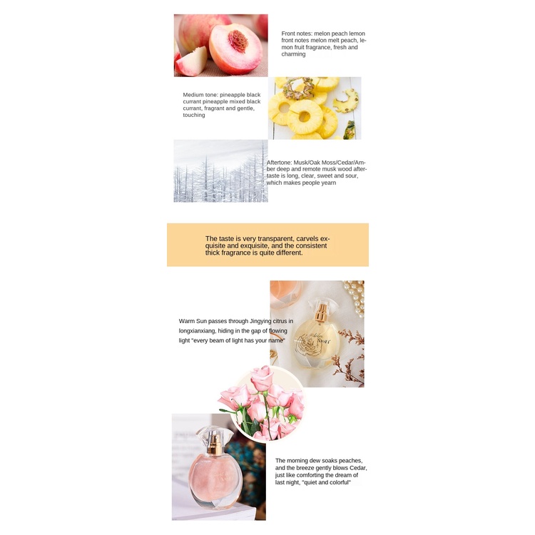 Nước Hoa Vionki Kiểu Cát Chảy Nhẹ Nhàng Và Lâu Phai Hương Trái Cây Cho Nữ