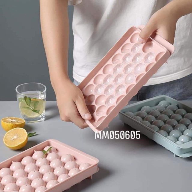 Khay làm đá, làm thạch viên bi tròn THẾ HỆ MỚI tiện dụng siêu HOT !!!!! | BigBuy360 - bigbuy360.vn