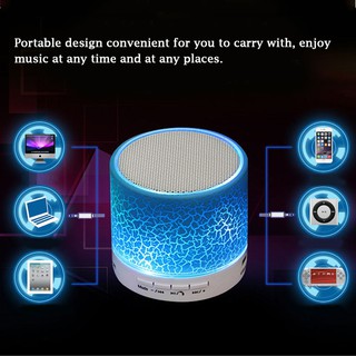 Loa Bluetooth A9 Mini Có Đèn Led