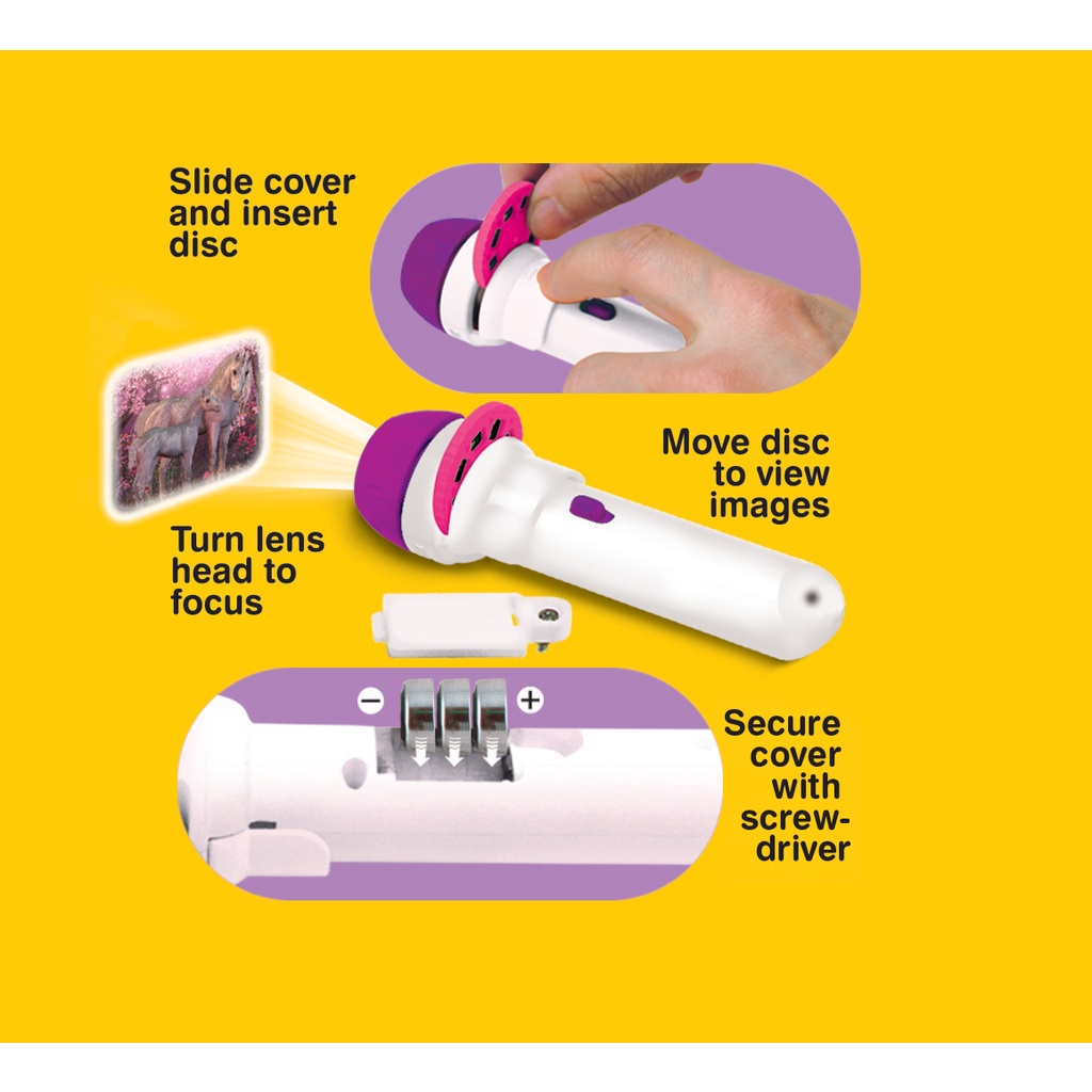 Đèn pin flashlight chủ đề nàng tiên cá Brainstorm E2057
