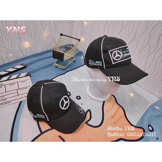 🍭Nón kết - Mũ Lưỡi Trai Thể Thao tem xe mercedes thời trang🍭(kèm ảnh thật)