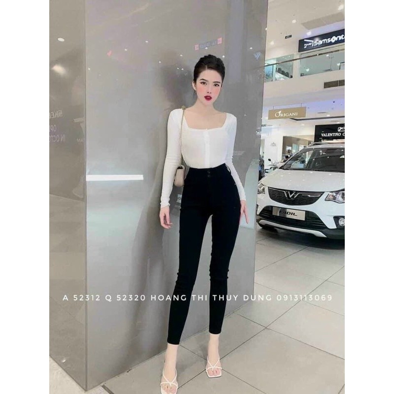 🔥NEW HOT🔥 Quần Legging Nữ Hộp Cam Cạp Cao Gen bung - Chất Umi Hàn Quốc - Tặng Kèm Fullbox | BigBuy360 - bigbuy360.vn