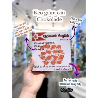 Chokolade Vaegttab Socola Giảm Cân socola Đan mạch