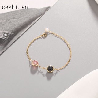 Natural crystal bracelet