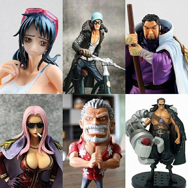 Mô hình Figure One piece (24 Sản phẩm) Đô đốc Akainu Aokiji Kizaru Sengoku Z Fujitora Robin Hina Grap - Kunder Shop