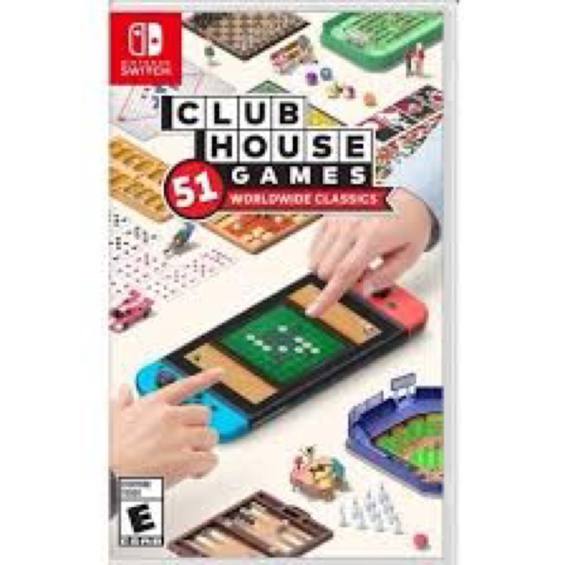 Đĩa game nintendo switch: CLUBHOUSE GAMES 51 WORLDWIDE CLASSICS