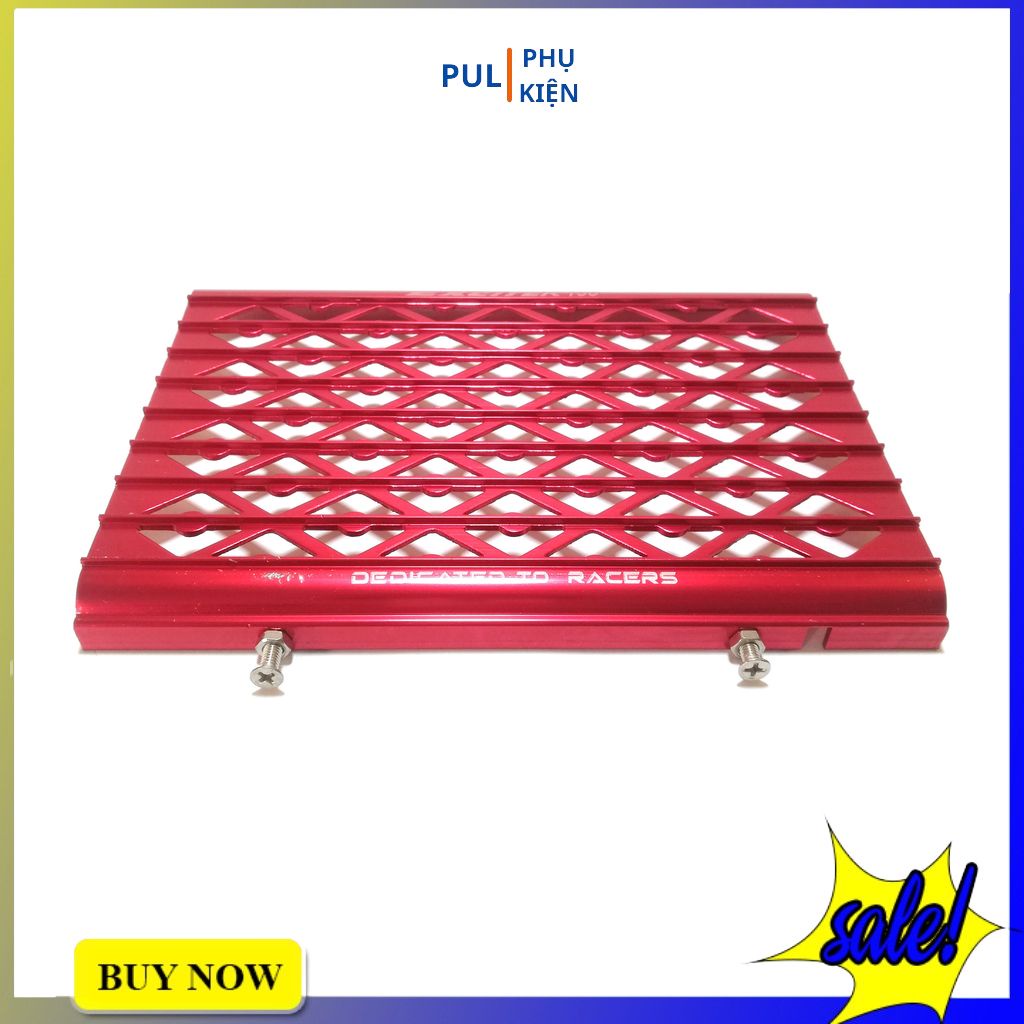 Che két nước Exciter 150 nhôm dày hc bảo vệ két nước làm đẹp xe Ex 150