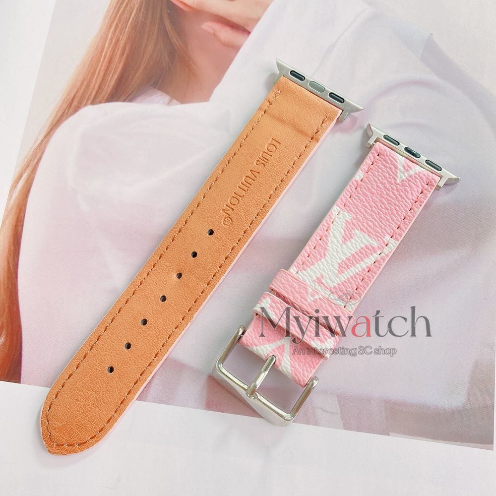 Dây Đeo Bằng Da Thay Thế Dành Cho iwatch series 7 6 5 SE 4 3 2 40mm 44mm 38mm 42mm 41mm 45mm