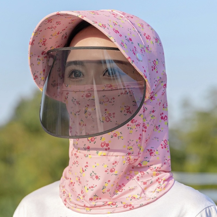 Nón Che Mặt Chống Tia Uv Thời Trang Mùa Hè Dành Cho Nữ