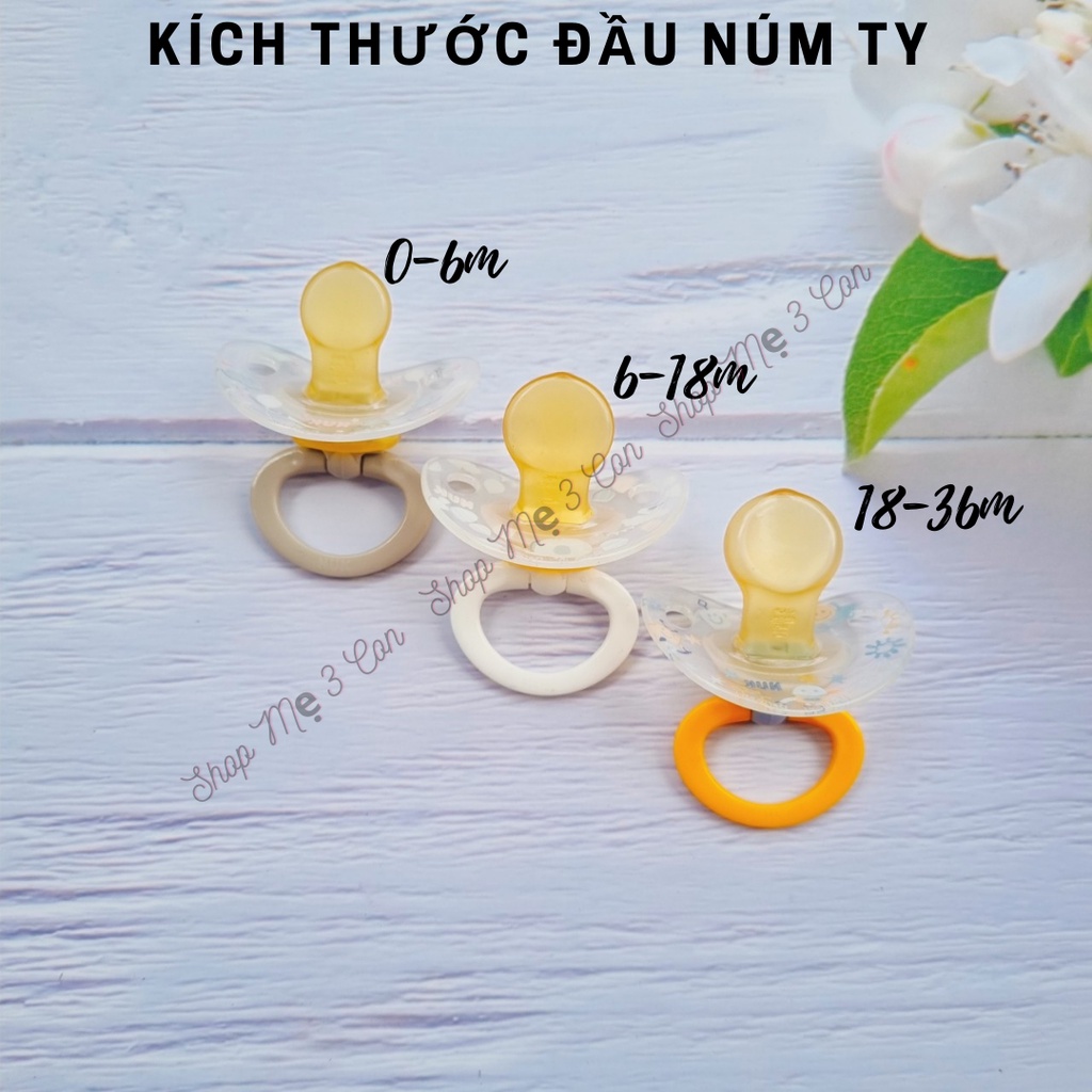 Bộ 2 Ti Giả NUK HappyKids Cao Su Siêu Mềm