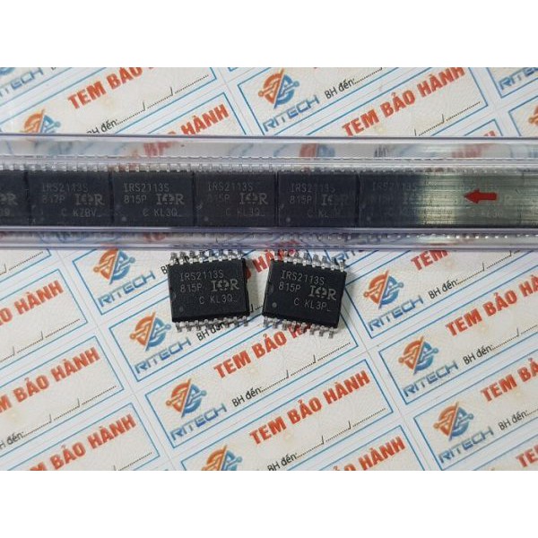 Combo 3 chiếc IRS2113S, IRS2113STRPBF Driver điều khiển IGBT SOP-16