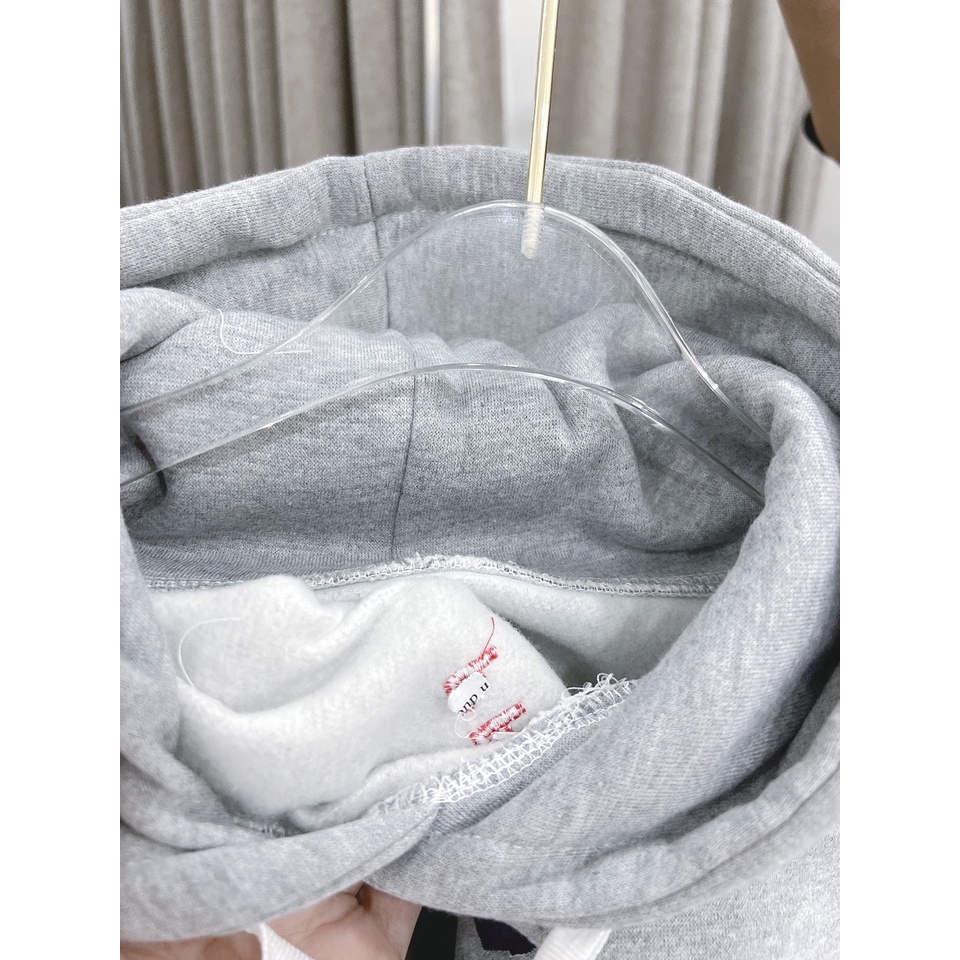 Áo Khoác Hoodie 1928 Form To Nam Nữ Unisex Mũ 2 Lớp This Dáng Rộng Tay Bồng