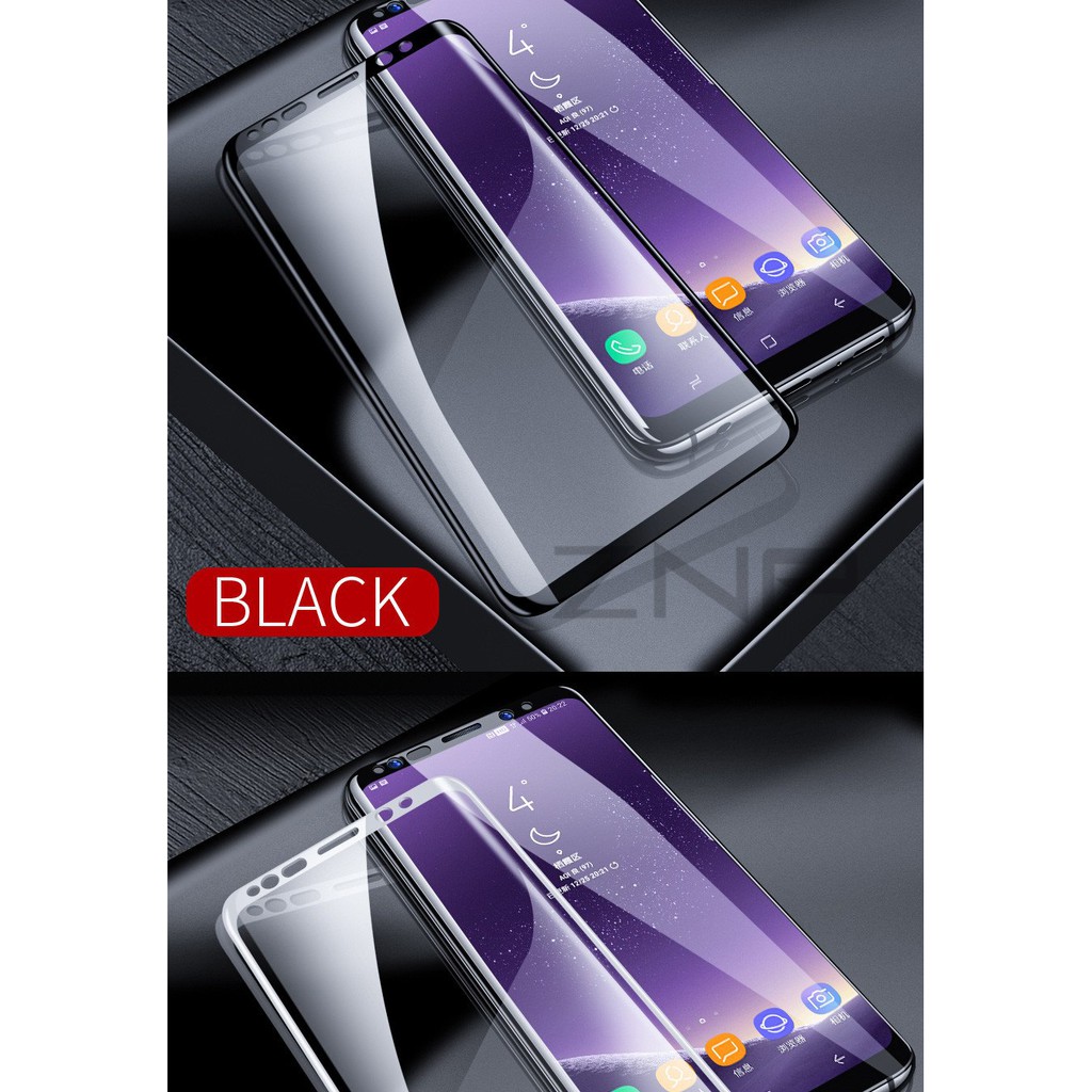 Miếng dán 5D Full màn cho Samsung Galaxy Note 8 - Đen
