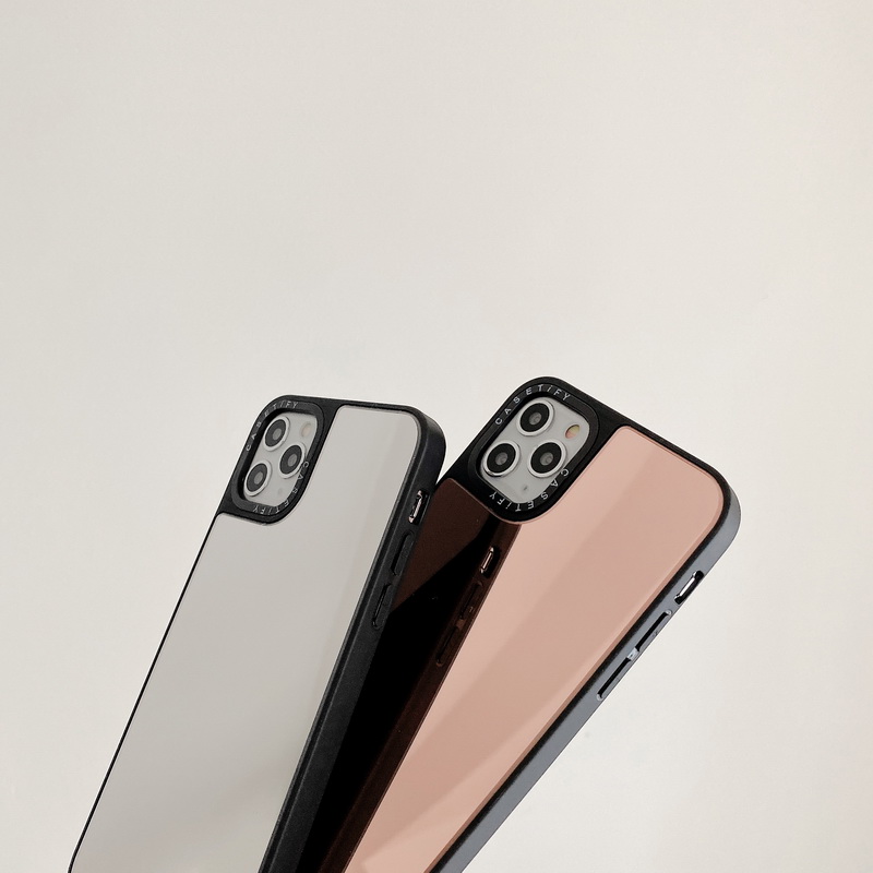 Ốp Điện Thoại Chống Sốc Tráng Gương Cho iPhone 14 13 12 11 Pro MAX Mini X XR XS MAX 8 7 Plus Chống Rơi