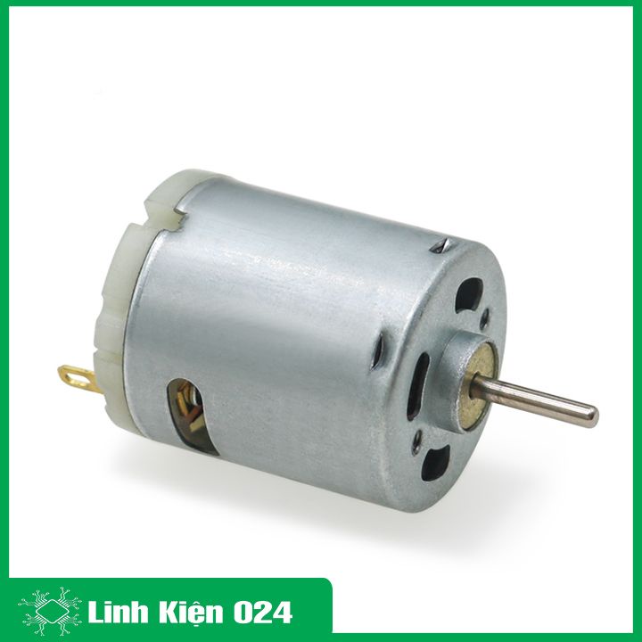 Động cơ 335 5-12VDC trục 2.3mm 8000RPM, motor chế máy khoan siêu khỏe