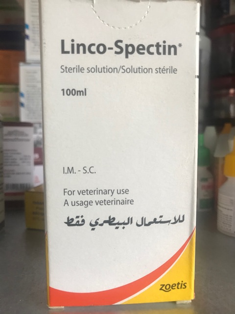 LINCO-SPECTIN 100ml Sản phẩm tối ưu cho gà đá, heo, chó, mèo.