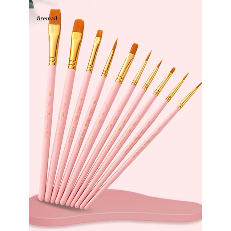 Cọ vẽ màu nước chất liệu sợi nylon